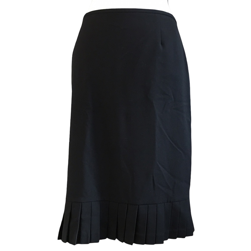 Tahari by ASL Pleated Bottom Pencil Skirt, Size 16